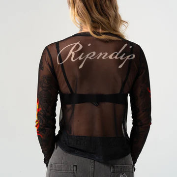Cropped de Malla "InKeD" (Negro)