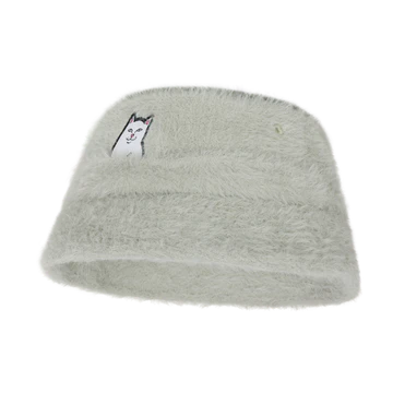 Bucket Hat Afelpado "Lord Nermal" (Gris Claro)