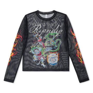 Cropped de Malla "InKeD" (Negro)