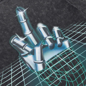 Camiseta "Afterlife" (Negra Vintage Wash)